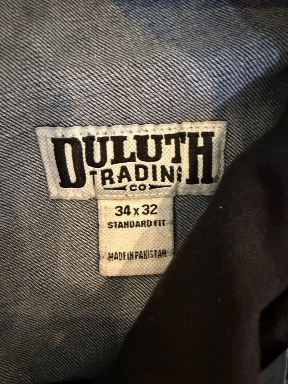 Duluth shorts size 34